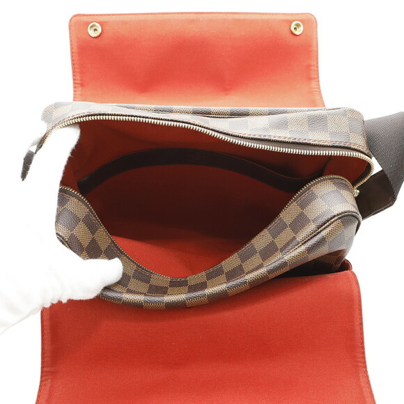 LOUIS VUITTON Red Damier Shoulder Bag - Picture 5 of 16